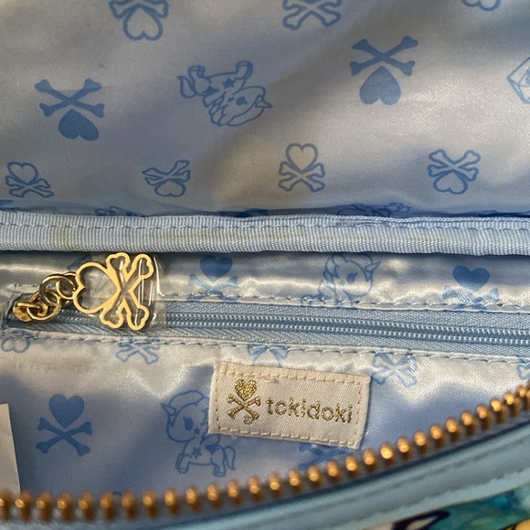 ❤️ Tokidoki Watercolor Paradise Unicorno Rainbow Fanny Pack Waist Belt Bag - Picture 5 of 16